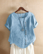 Kurzarm Bluse für Damen