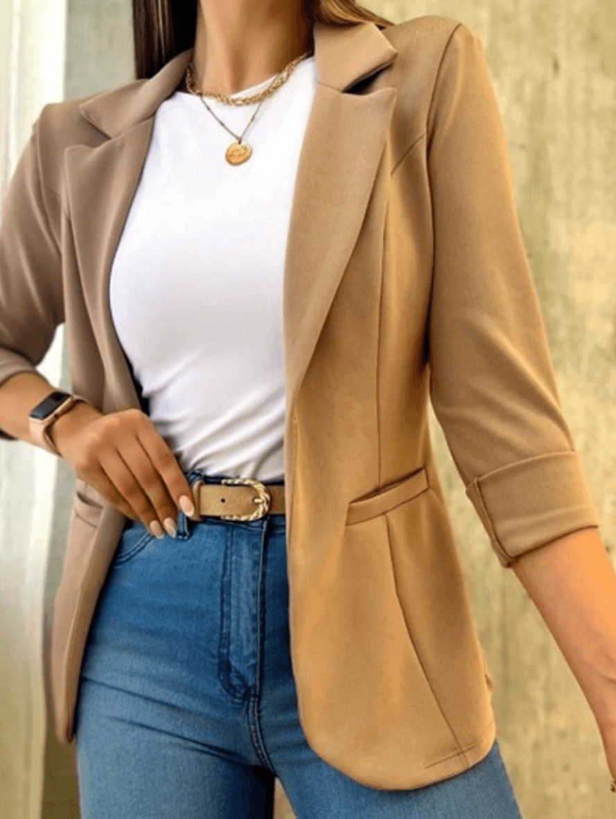 damen-elegant-blazer-blau