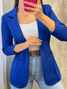 damen-elegant-blazer-blau