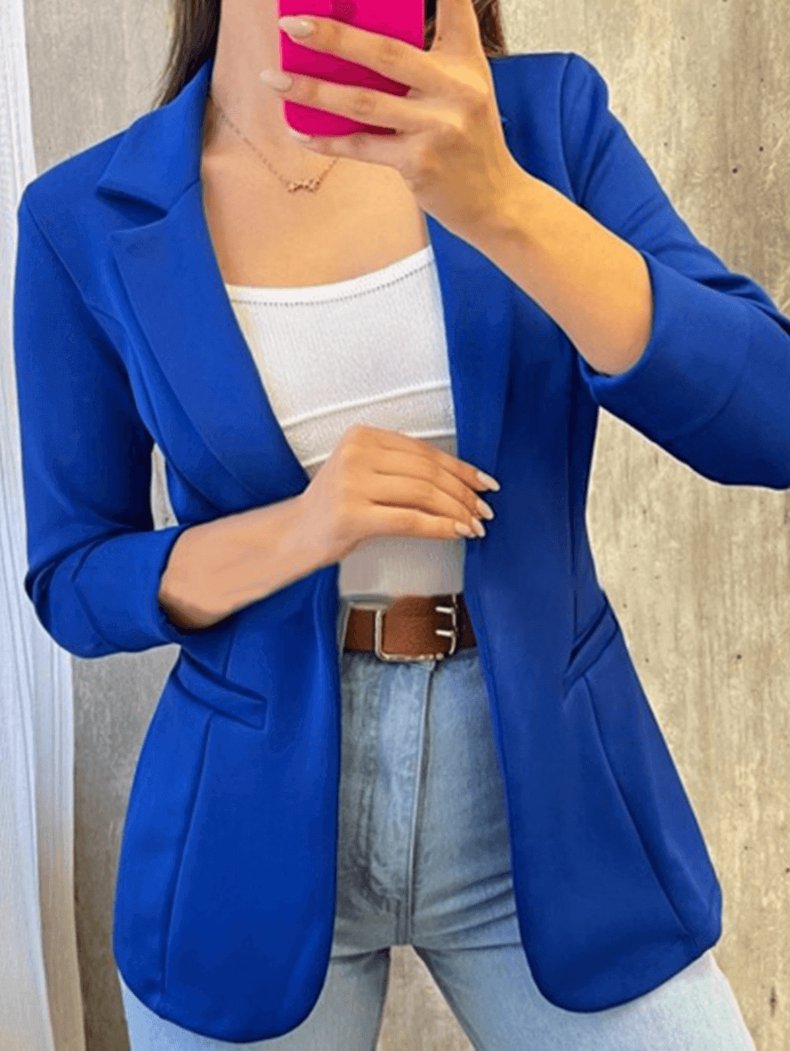 damen-elegant-blazer-blau