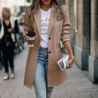 Elegante lange Jacke für Frauen
