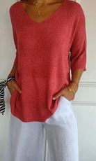 damen-oversized-t-shirt-v-ausschnitt