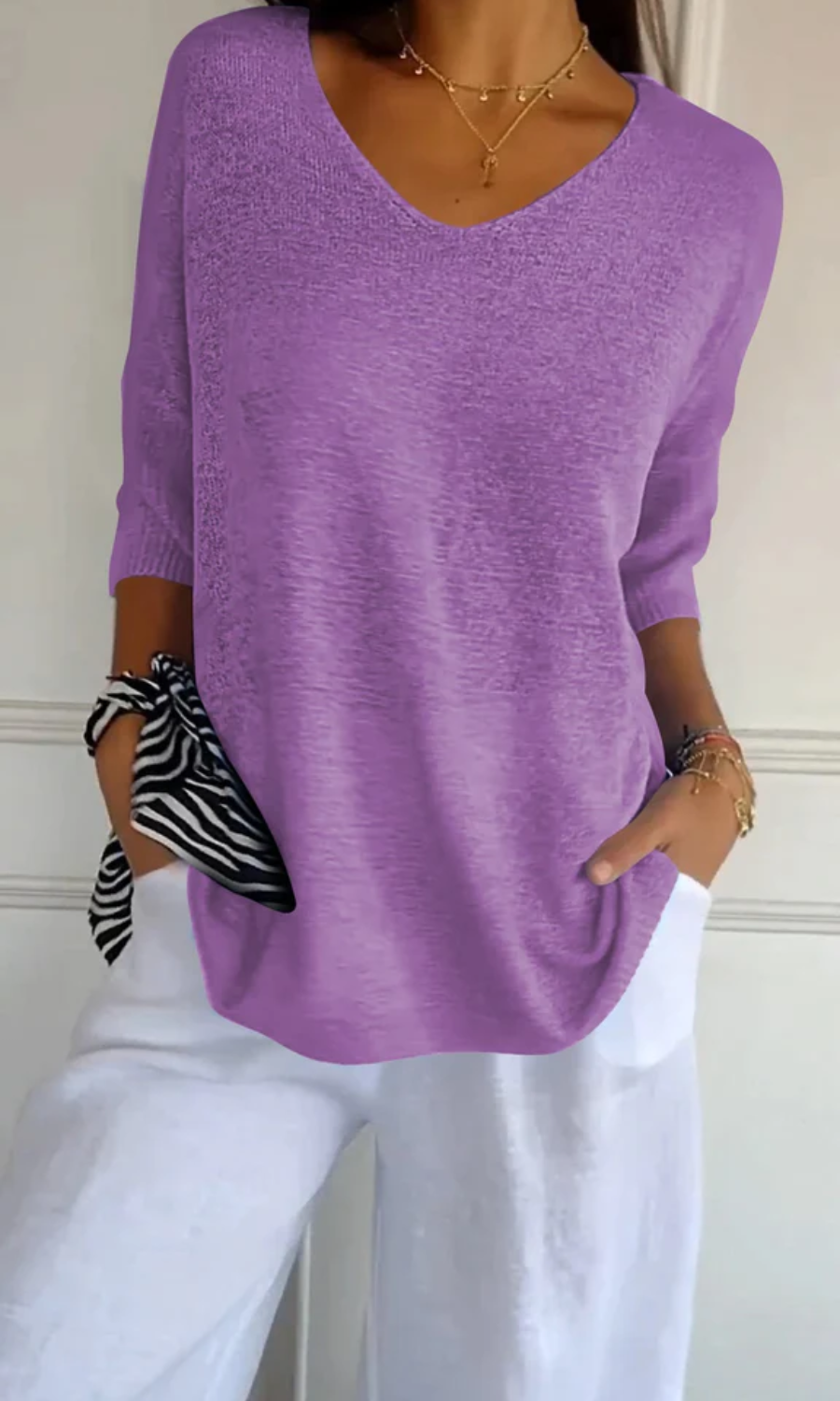 damen-oversized-t-shirt-v-ausschnitt