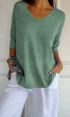damen-oversized-t-shirt-v-ausschnitt