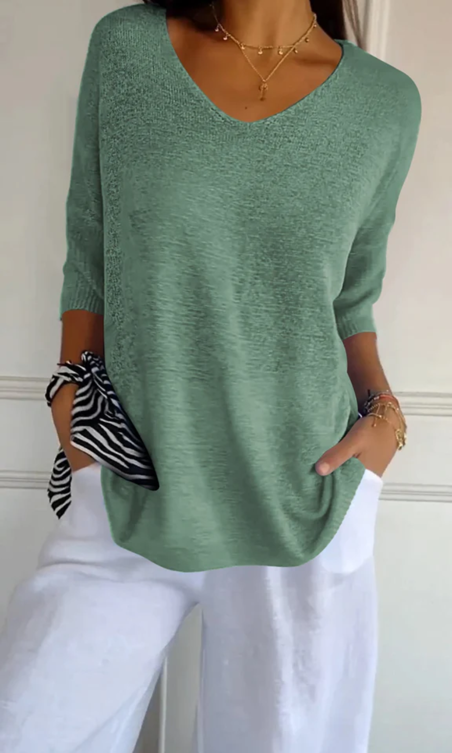 damen-oversized-t-shirt-v-ausschnitt
