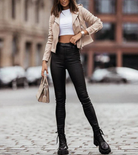 damen-vintage-bikerjacke-kurze-mantel