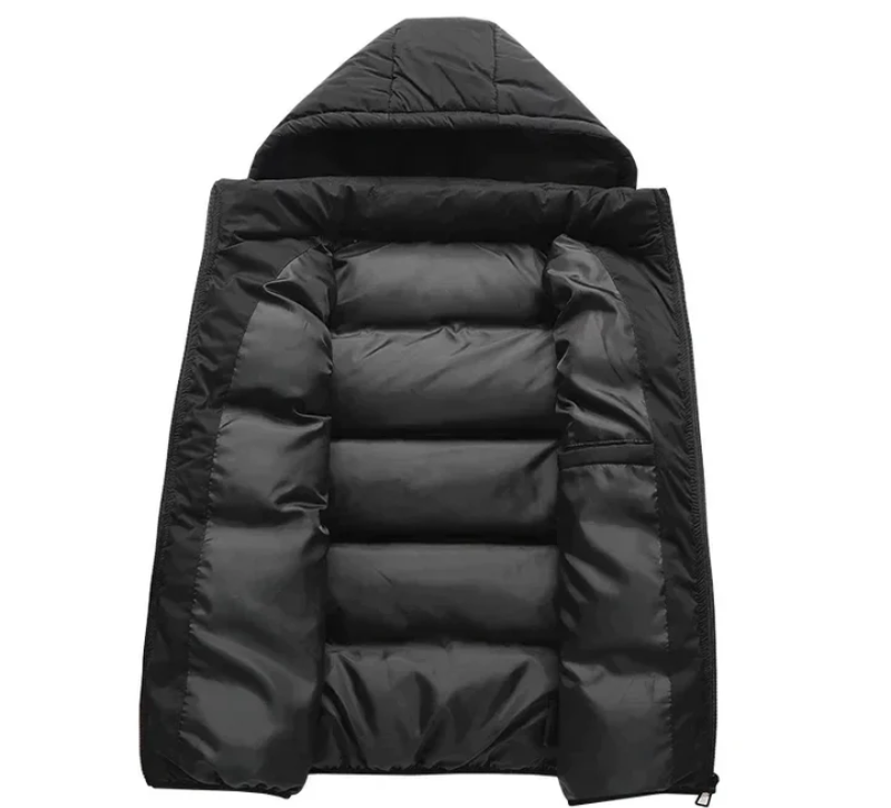 Kapuze Winter-Steppjacke für Männer