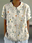 Elegantes Kurzarm Shirt Damen