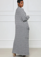 damen-ausgefallene-lange-strickjacke-cardigan