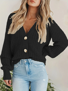 damen-bequeme-strickjacke-warme