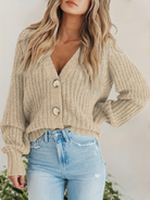 damen-bequeme-strickjacke-warme
