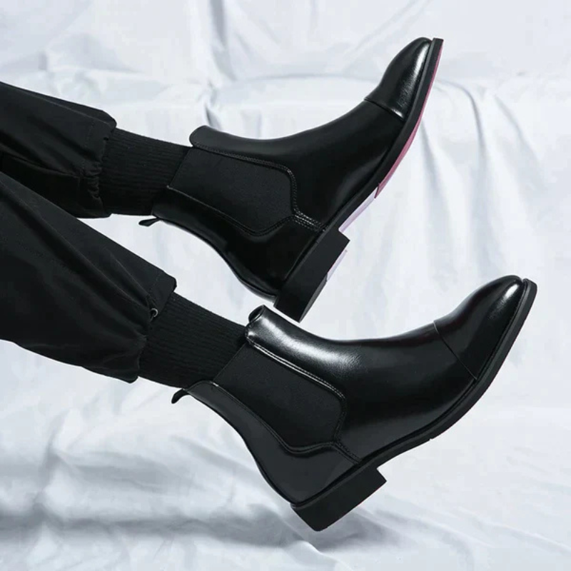 damen-chelsea-boots-schwarz