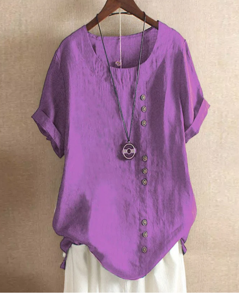 Kurzarm Bluse für Damen