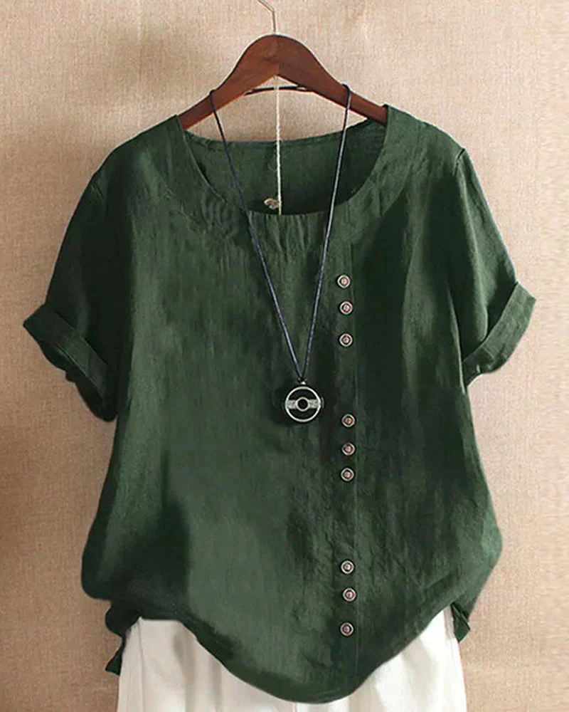 Kurzarm Bluse für Damen
