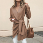 damen-elegant-lange-strickjacke-leichte