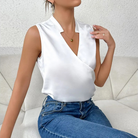 damen-elegant-oberteile-schwarz-top