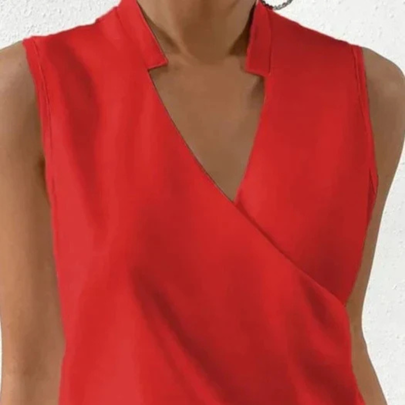 damen-elegant-oberteile-schwarz-top