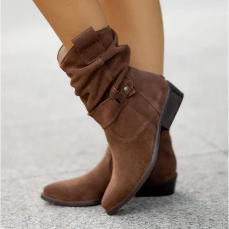 damen-elegant-stiefeletten-flach
