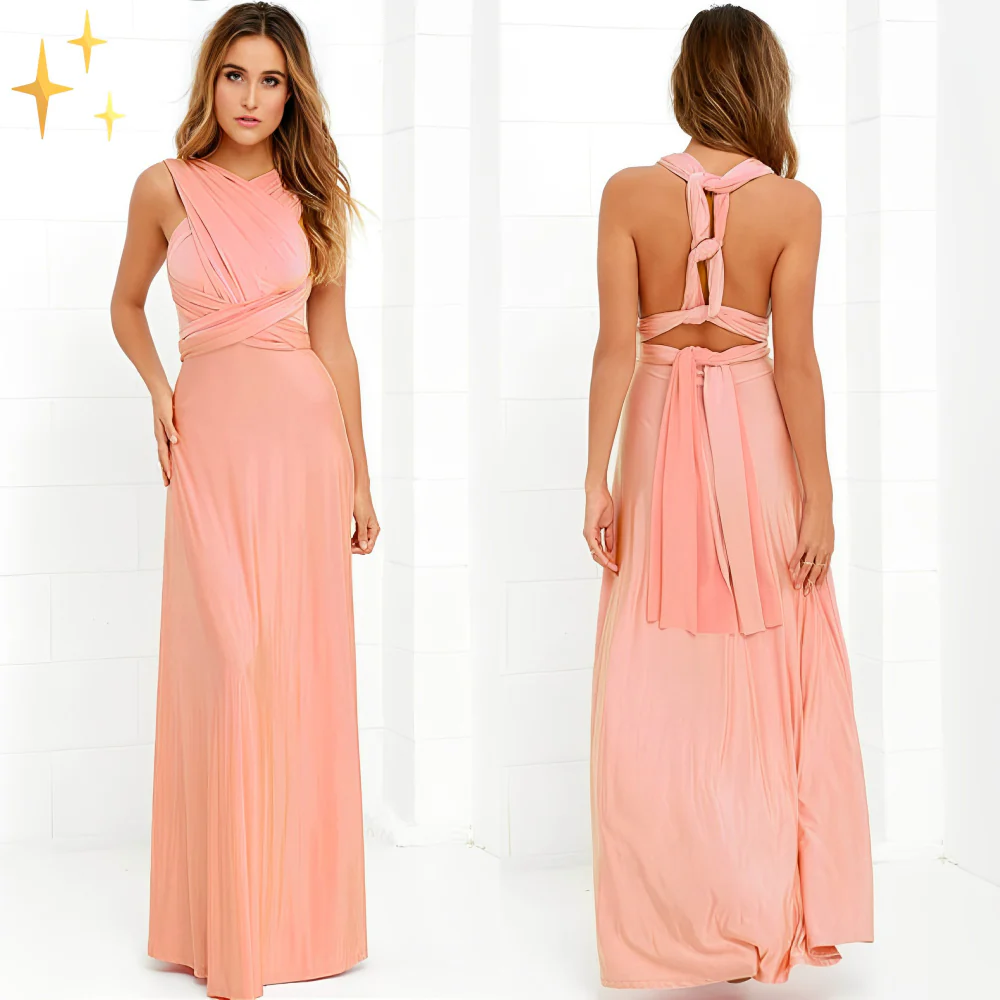 damen-elegant-wickelkleid-abendkleid