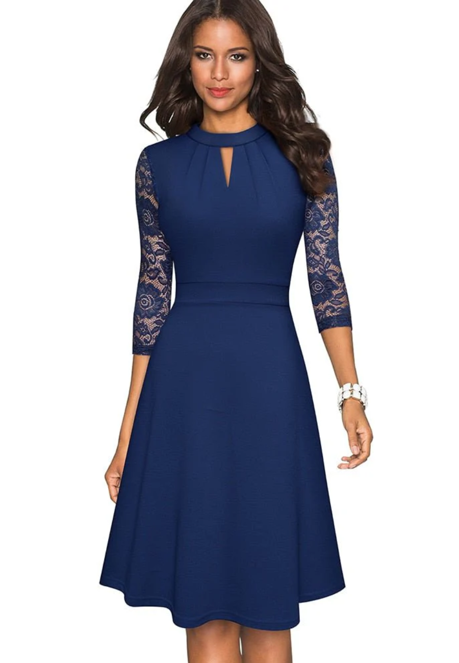 damen-elegante-partykleid-midi
