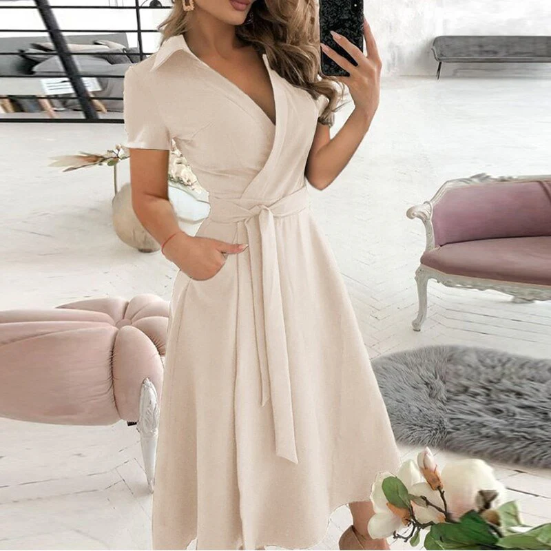 damen-elegante-wickelkleid-midi