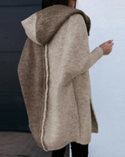 damen-kapuze-lange-strickjacke-cardigan