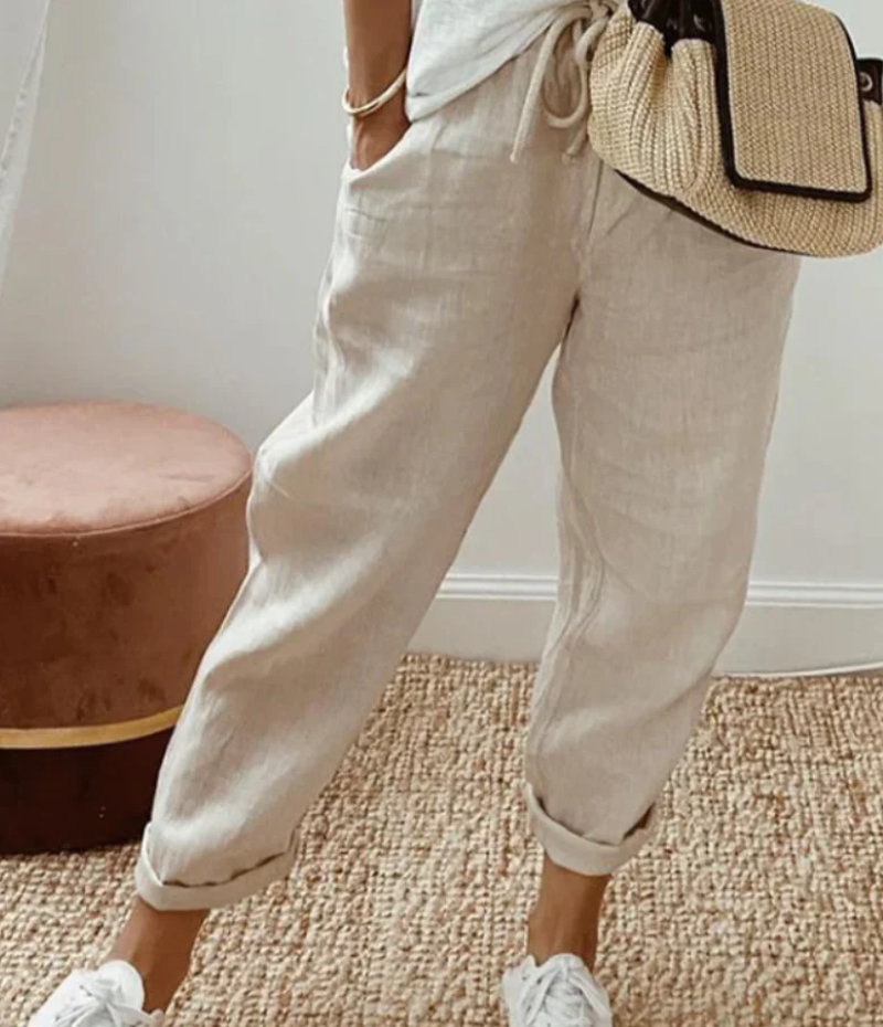 Bequeme lockere Hose für Damen
