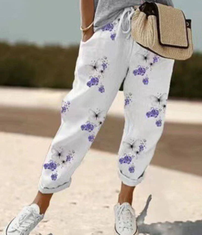 Bequeme lockere Hose für Damen