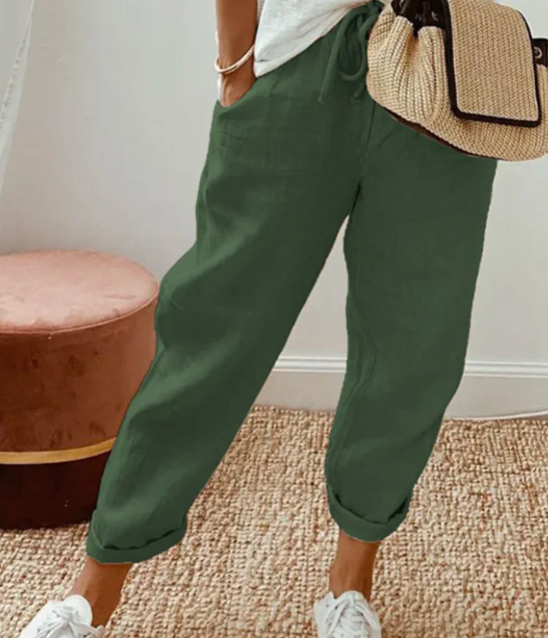 Bequeme lockere Hose für Damen