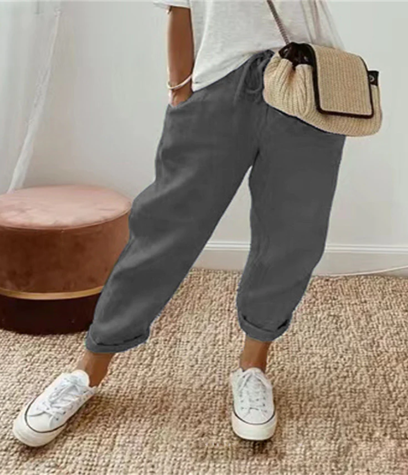 Bequeme lockere Hose für Damen