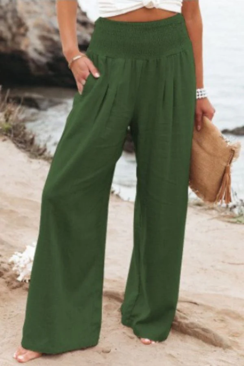 Damen Bequeme Weite Hosen