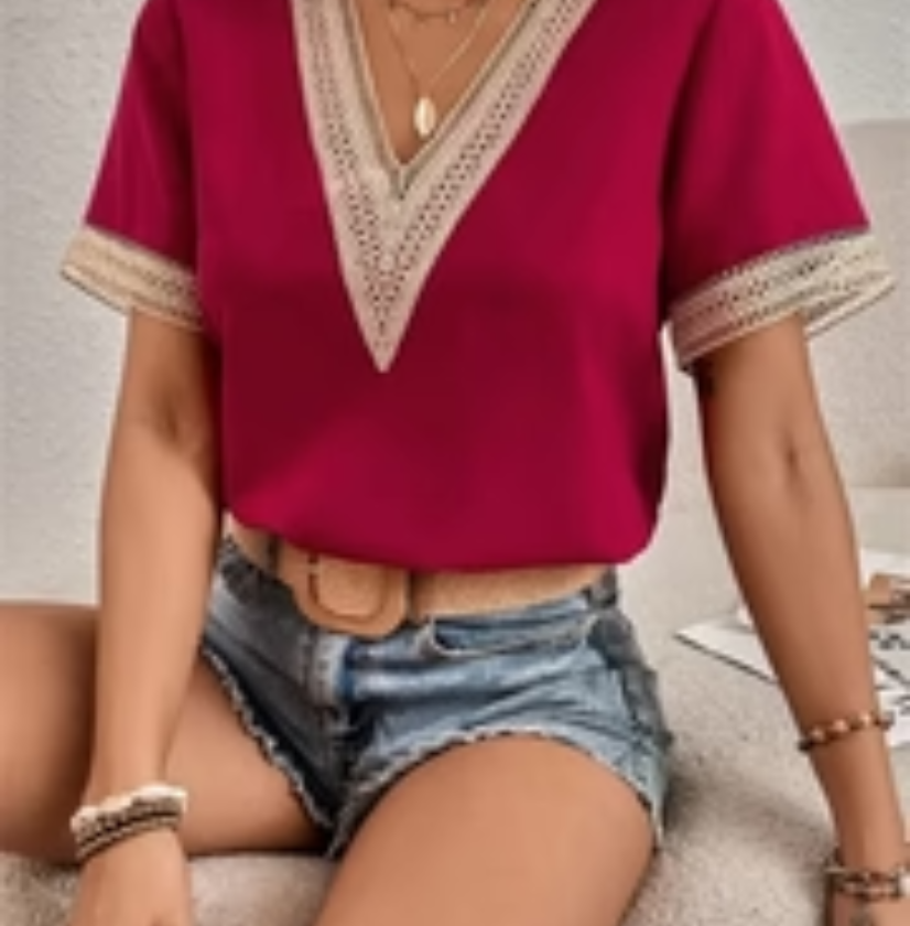 Moderne Damenbluse