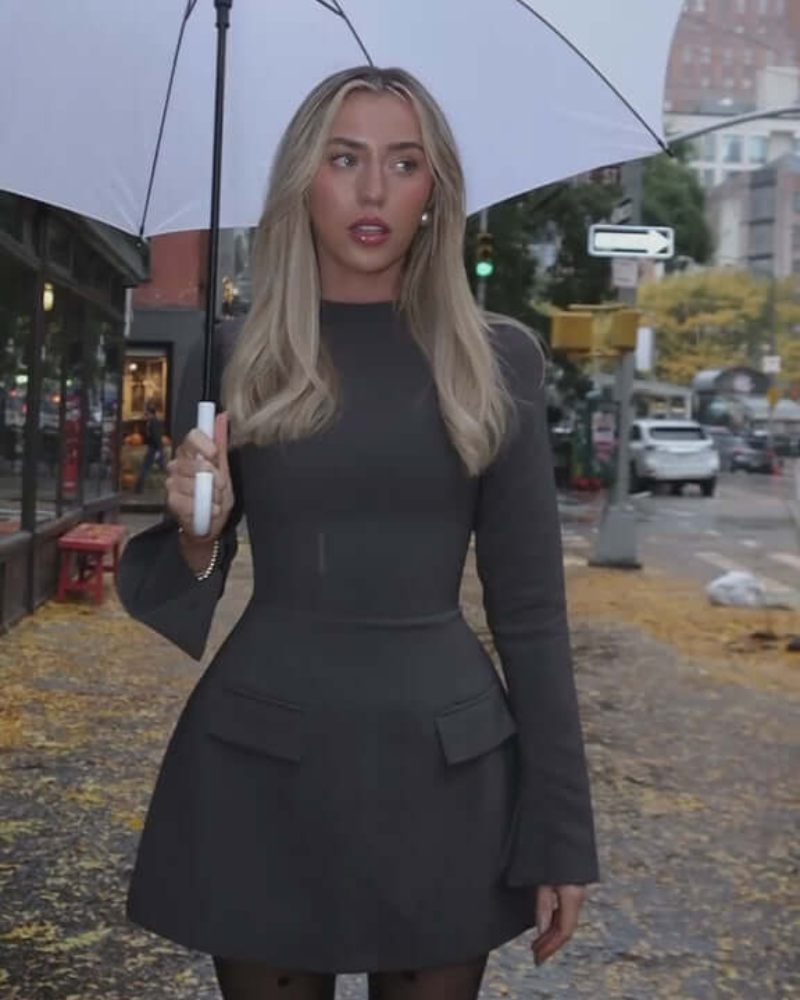 damen-langarm-minikleid-schwarz