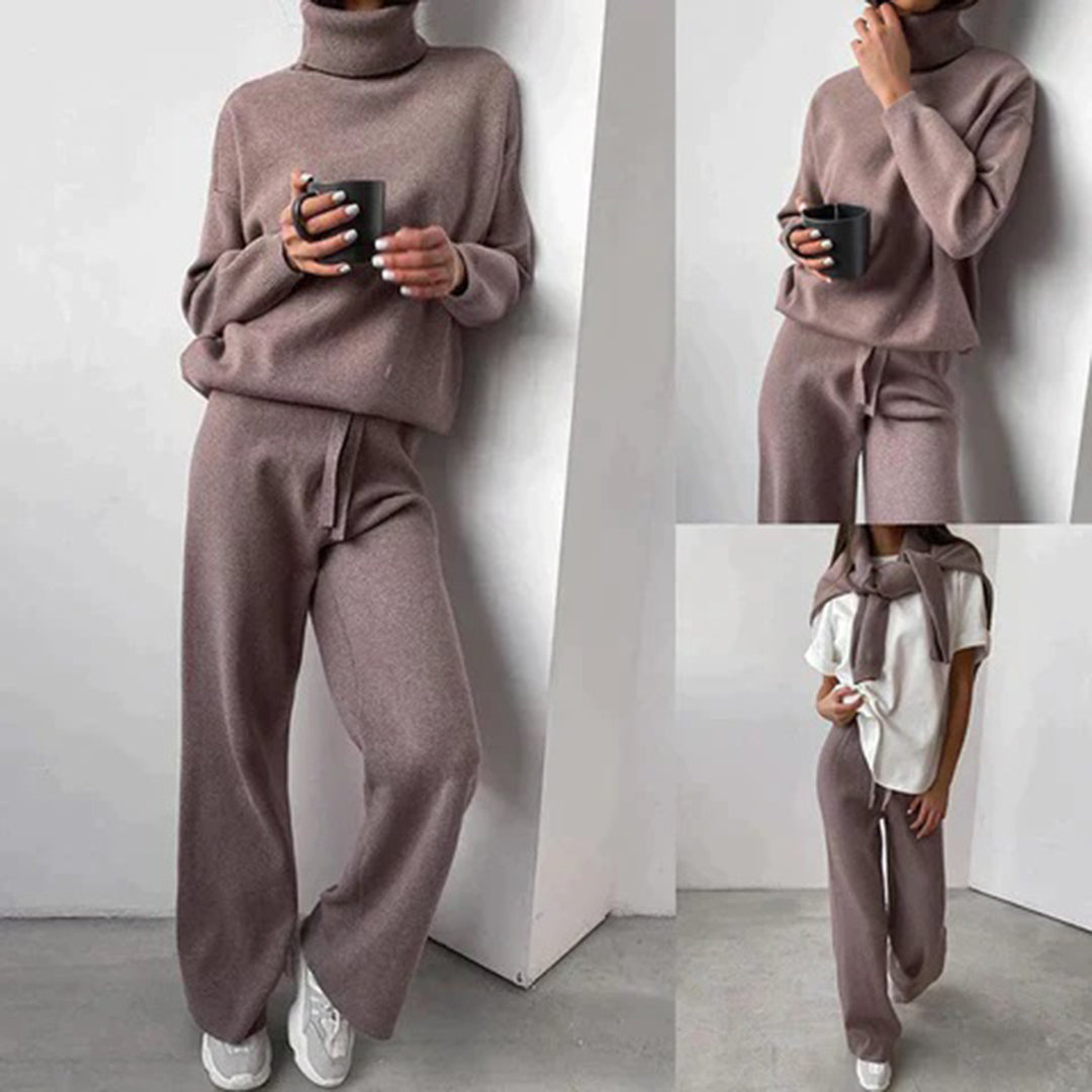 Zweiteiliges Loungewear-Winterset für Frauen