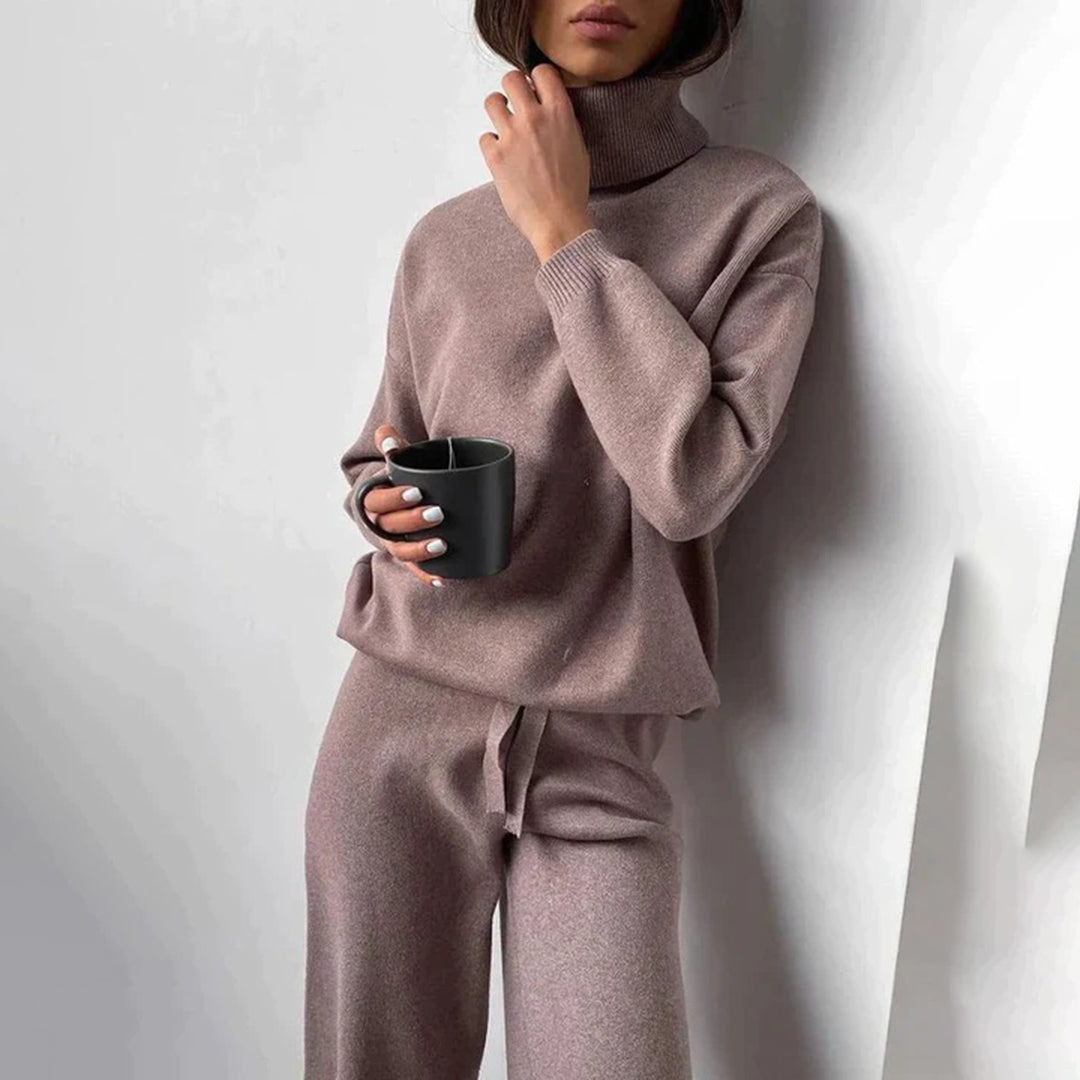 Zweiteiliges Loungewear-Winterset für Frauen