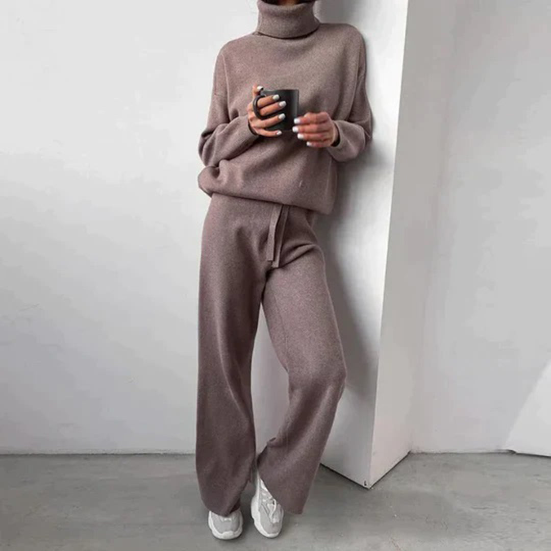 Zweiteiliges Loungewear-Winterset für Frauen