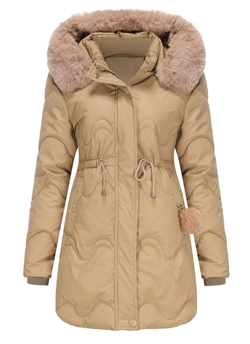 damen-schwarz-parka-warme-winterjacke