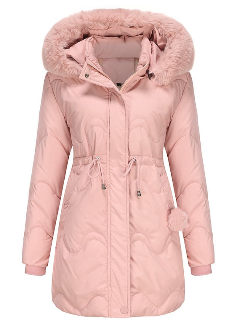 damen-schwarz-parka-warme-winterjacke