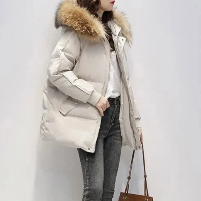 damen-schwarz-parka-warme-winterjacke