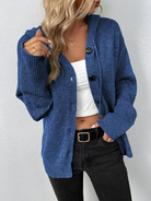 damen-schwarz-strickjacke-kurze