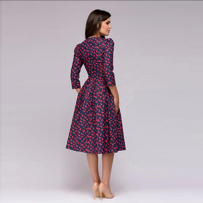 damen-vintage-partykleid-midi