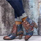 damen-vintage-stiefeletten​-wasserdichte