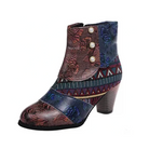 damen-vintage-stiefeletten​-wasserdichte