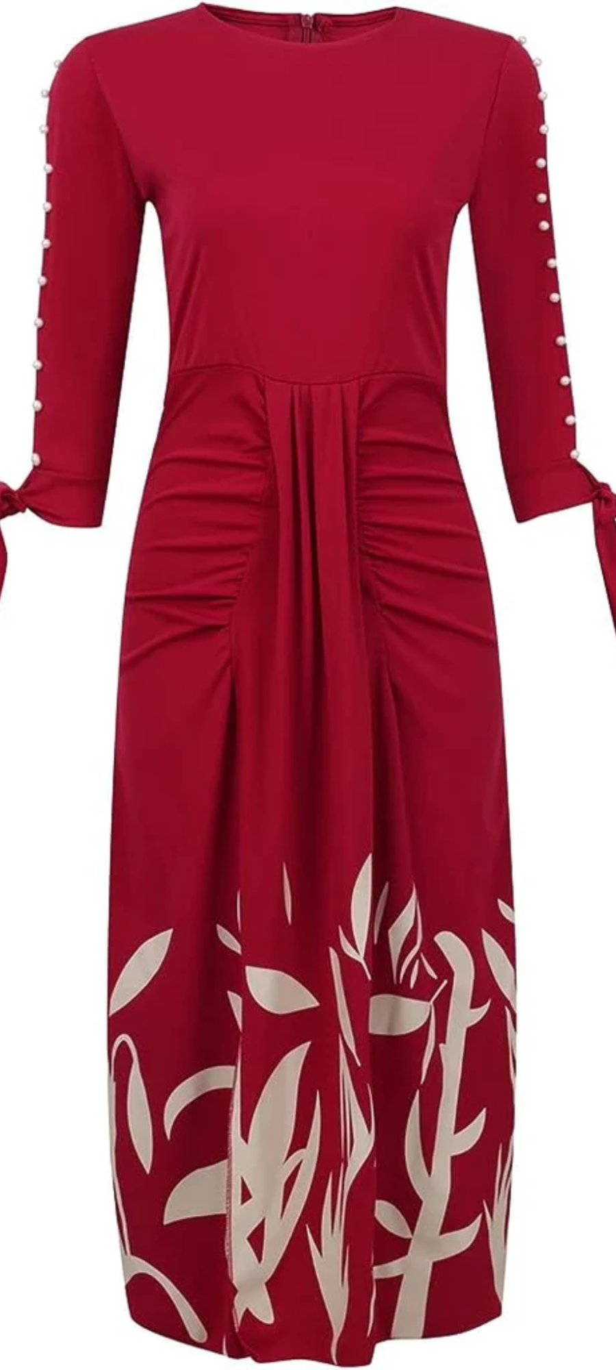 damen-vintage-wickelkleid-midi