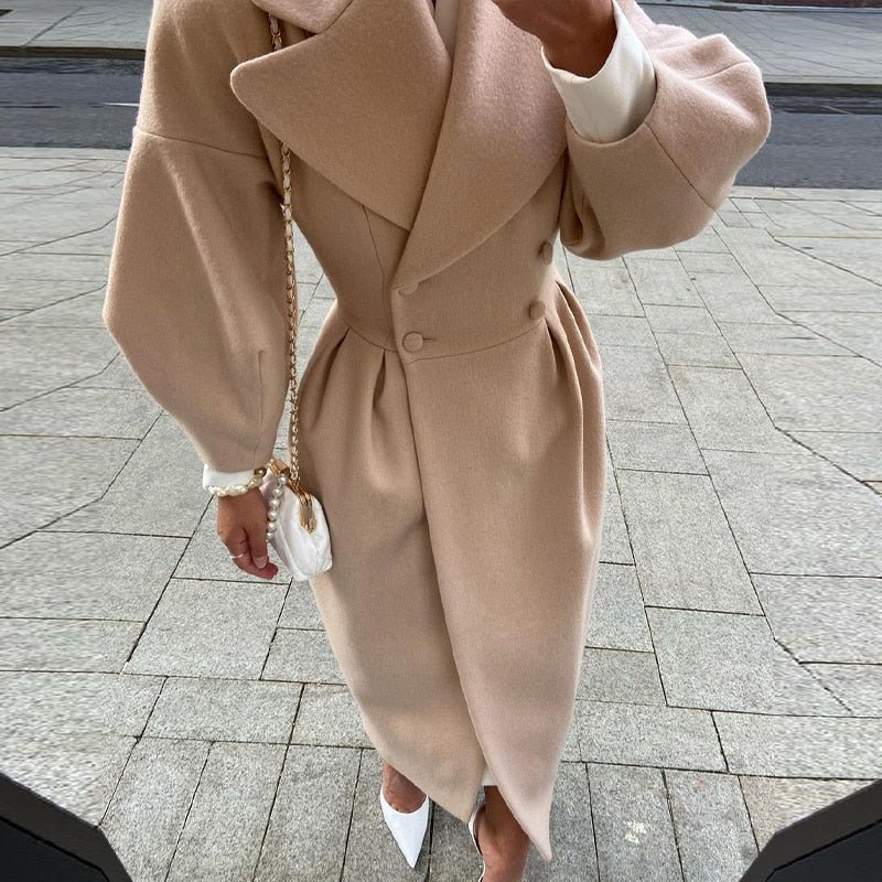 damen-warme-trenchcoat-langer