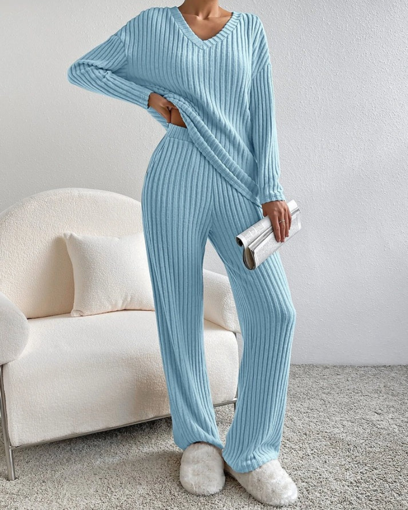 damen-zweiteiler-set-loungewear-hausanzug