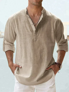 Herren Langarm Hemd Casual