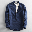 Langarm Button Down Hemd für Männer