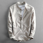Langarm Button Down Hemd für Männer