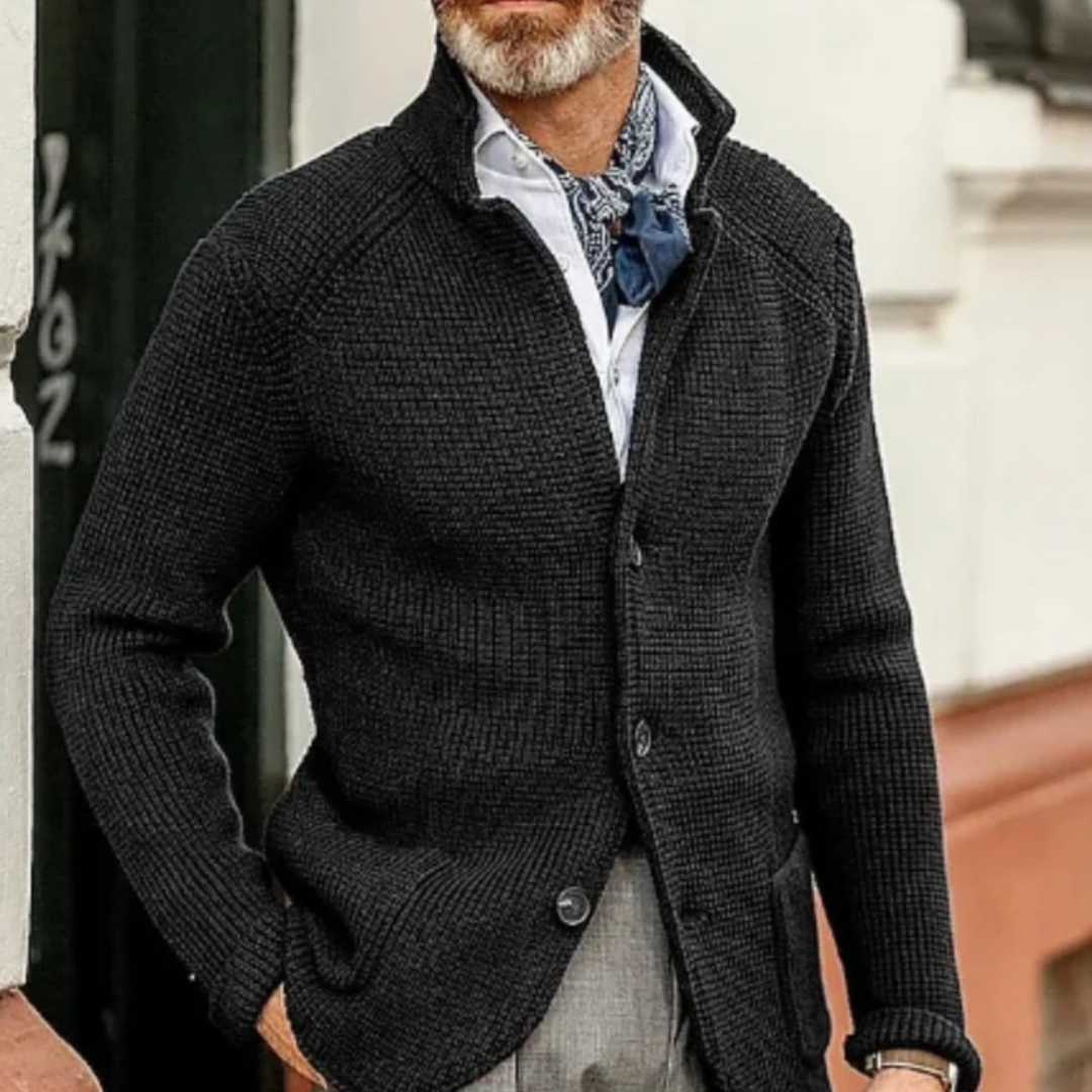 herren-langarm-strickweste-cardigan